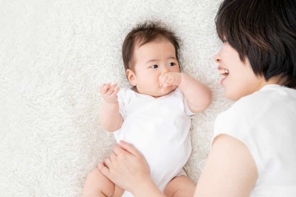 赤ちゃんとお母さん