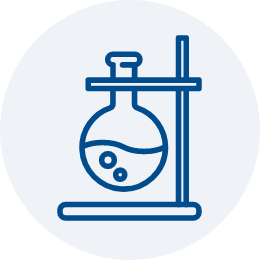 原料試験のアイコン