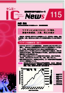 115号　ワクチンによるCOVID-19発生、救急外来受診、入院、死亡の減少