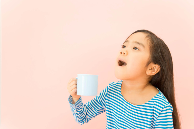 子どもにはピーチ味！ 美味しい味でインフルエンザを予防