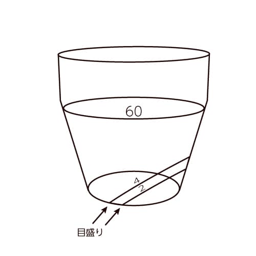 添付のカップ