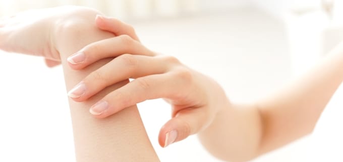 ローズの香りで